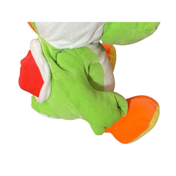 Super Mario Bros Yoshi Jumbo Plush 22” Large Stuffed Animal 2019 Nintendo - Picture 4 of 6